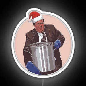 THE OFFICE Kevin Malone Chili RGB Neon Sign