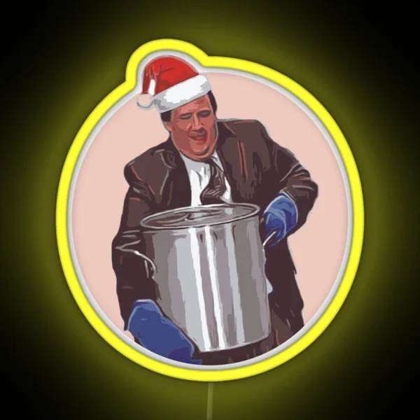 THE OFFICE Kevin Malone Chili RGB Neon Sign