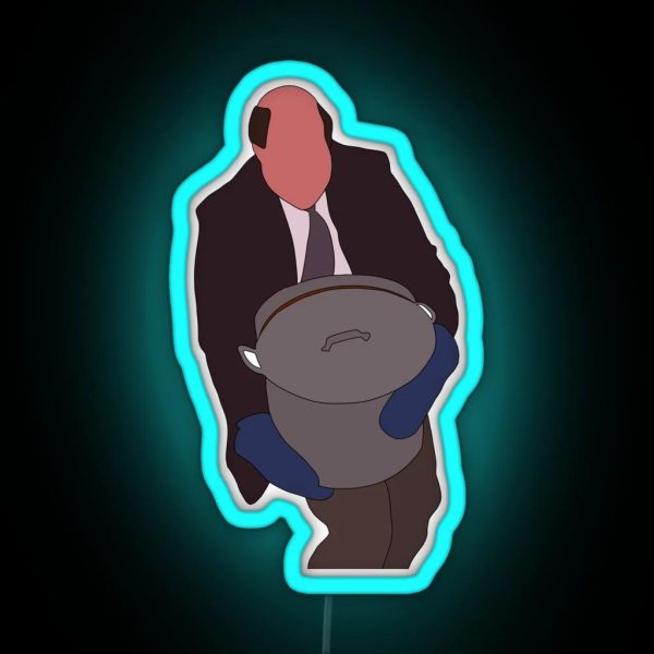 The Office Kevin Malone Chili RGB Neon Sign