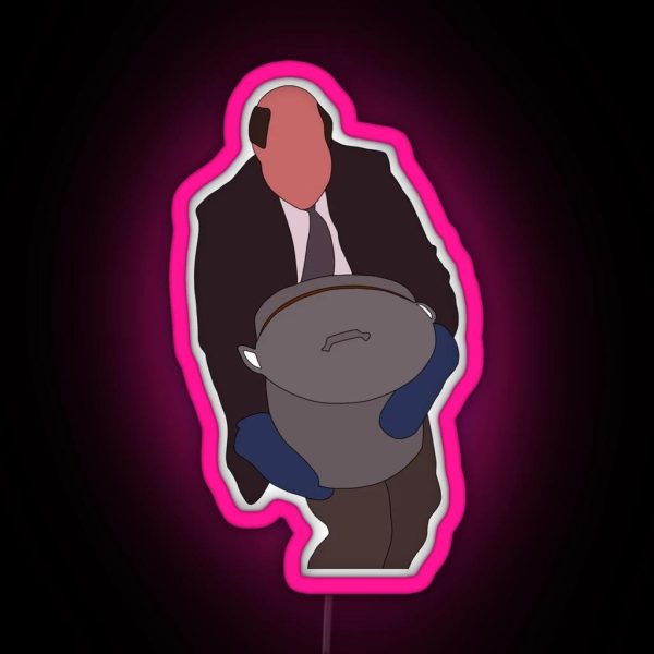 The Office Kevin Malone Chili RGB Neon Sign