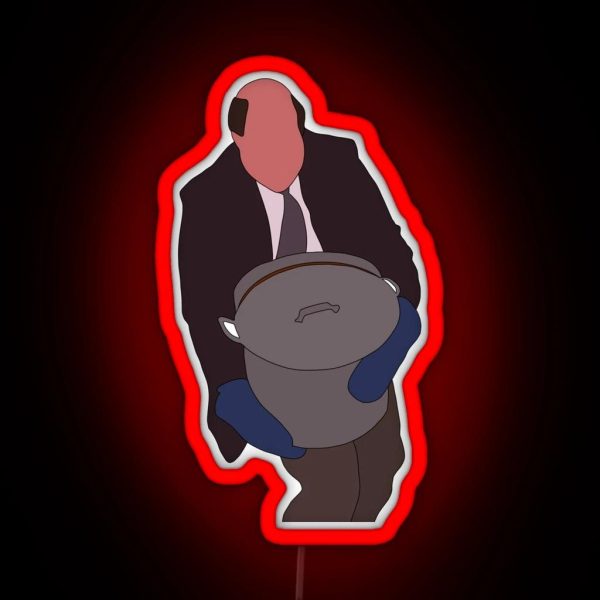 The Office Kevin Malone Chili RGB Neon Sign