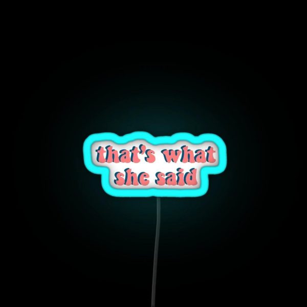 The Office Meme RGB Neon Sign