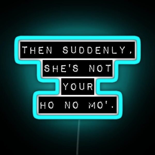 The Office Michael Scott Quote RGB Neon Sign