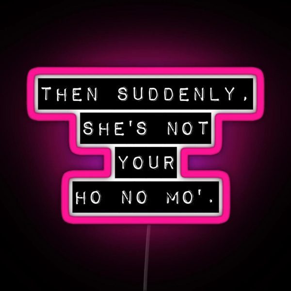 The Office Michael Scott Quote RGB Neon Sign