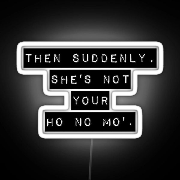 The Office Michael Scott Quote RGB Neon Sign