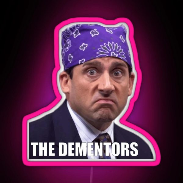 The Office Prison Mike The Dementors RGB Neon Sign
