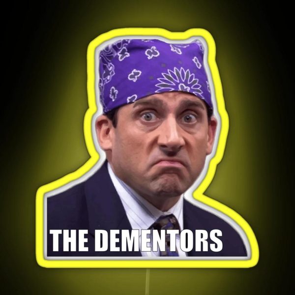 The Office Prison Mike The Dementors RGB Neon Sign