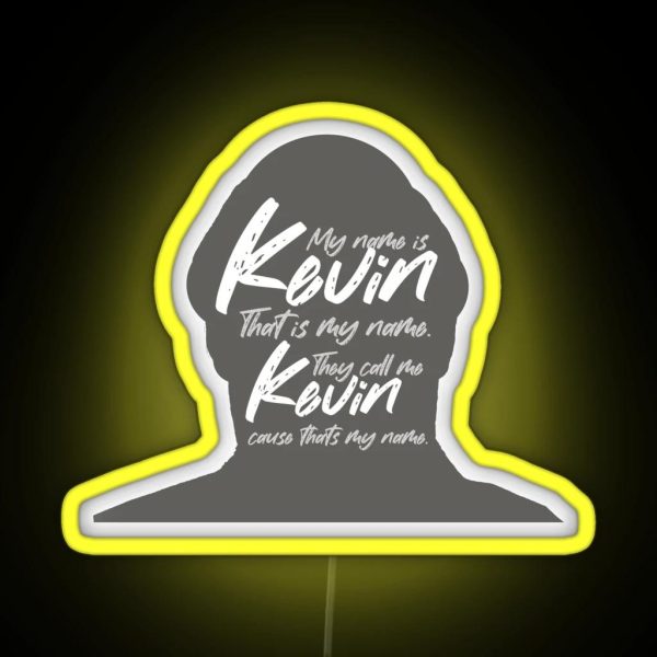 The Office Roll Call Kevin Malone My Name Is Kevin That RGB Neon Sign