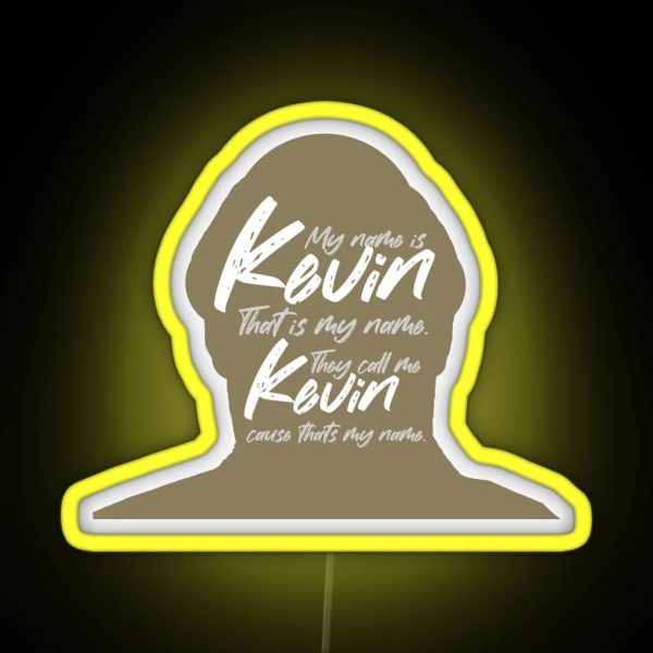 The Office Roll Call Kevin Malone My Name Is Kevin That RGB Neon Sign
