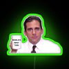 Dunder Mifflin neon sign