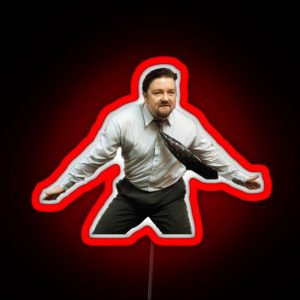 The Office UK David Brent RGB Neon Sign