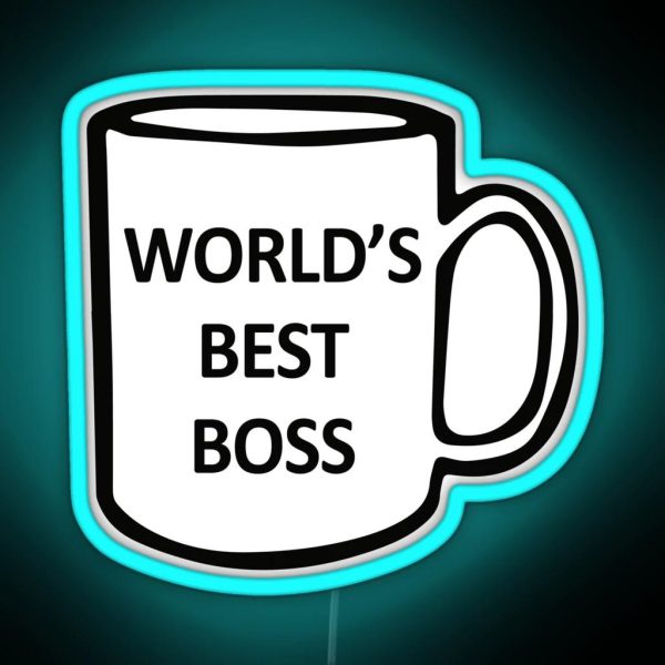 The Office World S Best Boss V2 RGB Neon Sign