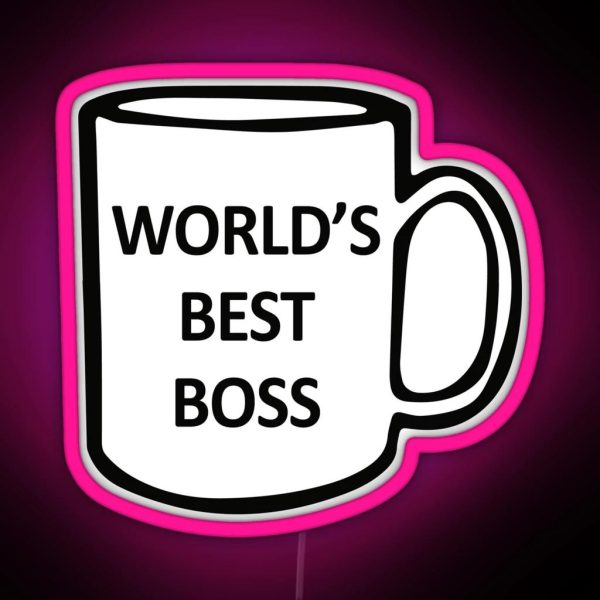 The Office World S Best Boss V2 RGB Neon Sign