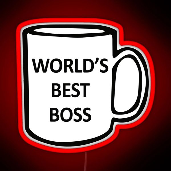 The Office World S Best Boss V2 RGB Neon Sign