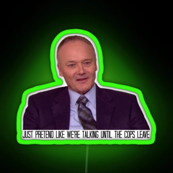 The Only Person Who Ever Stole From Creed Bratton RGB Neon Sign