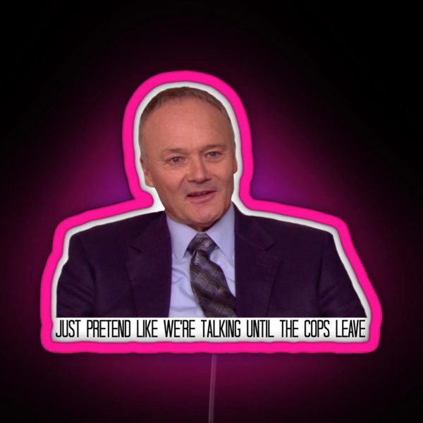 The Only Person Who Ever Stole From Creed Bratton RGB Neon Sign