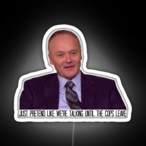 The Only Person Who Ever Stole From Creed Bratton RGB Neon Sign