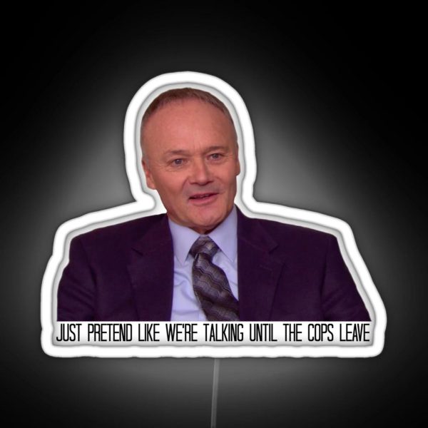 The Only Person Who Ever Stole From Creed Bratton RGB Neon Sign