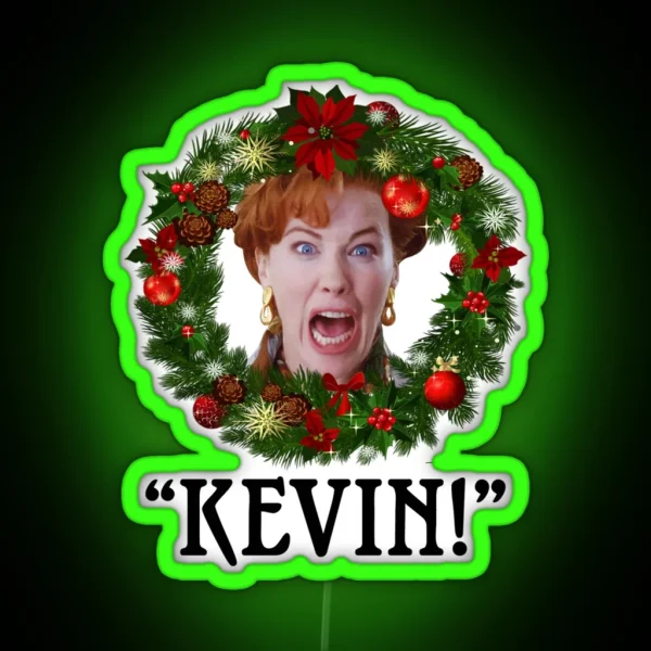 THE ORIGINAL Kevin Home Alone RGB Neon Sign