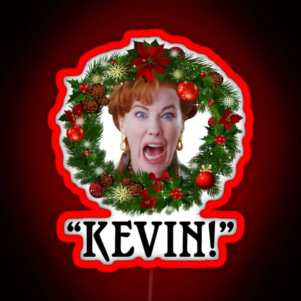 THE ORIGINAL Kevin Home Alone RGB Neon Sign