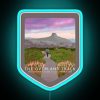Tasmanian overland track neon sign