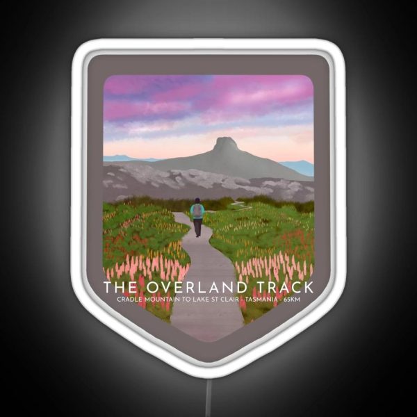 The Overland Track Tasmania Australia RGB Neon Sign