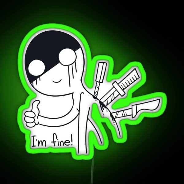The Pain We Hide RGB Neon Sign