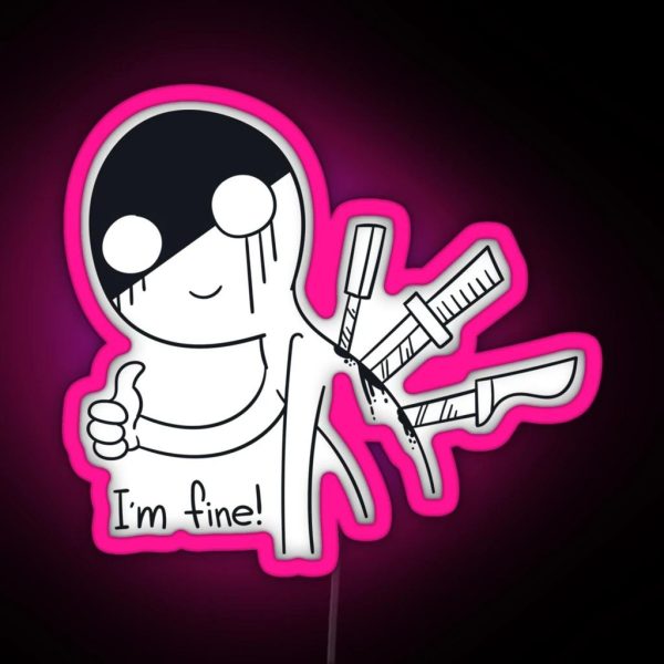 The Pain We Hide RGB Neon Sign
