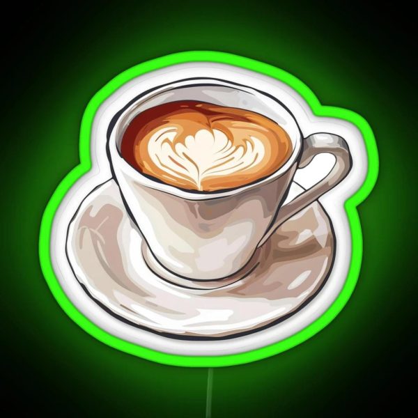 The Perfect Latte RGB Neon Sign