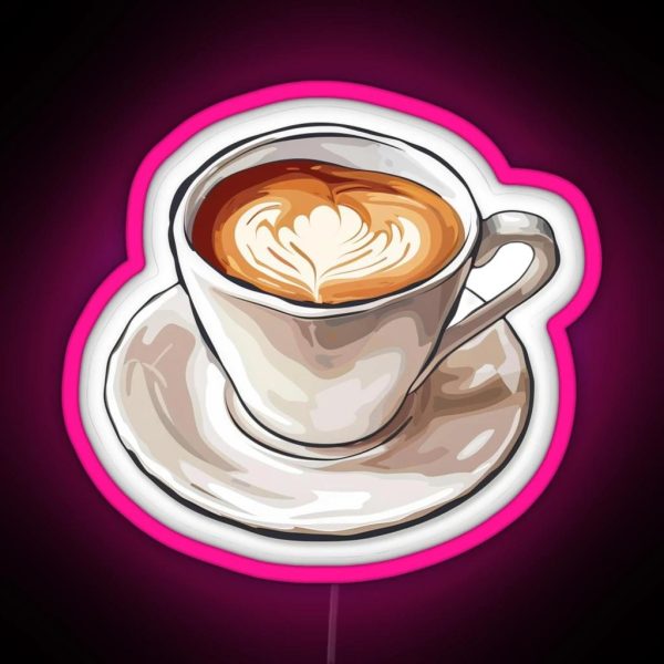 The Perfect Latte RGB Neon Sign