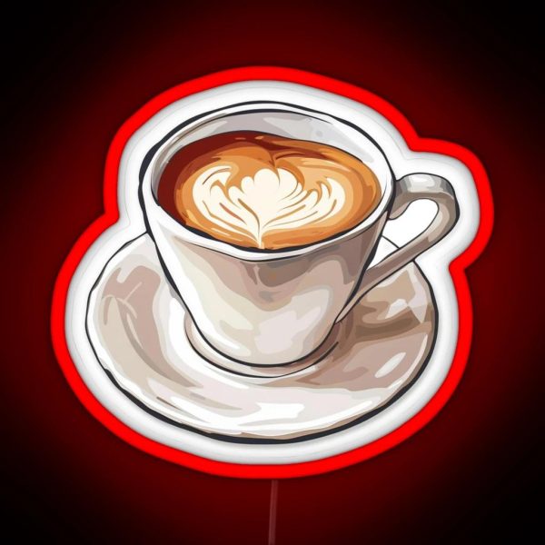 The Perfect Latte RGB Neon Sign
