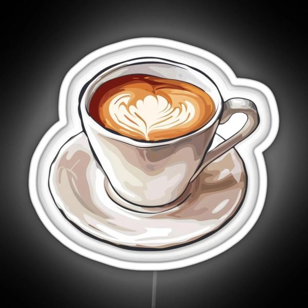 The Perfect Latte RGB Neon Sign