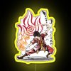 RGB neon sign reading 'The Power of Fire Nation'
