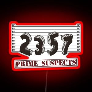 The Prime Number Suspects RGB Neon Sign