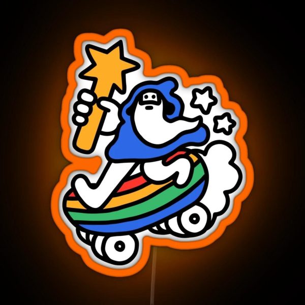 The Raddest Wizard Of All Time RGB Neon Sign