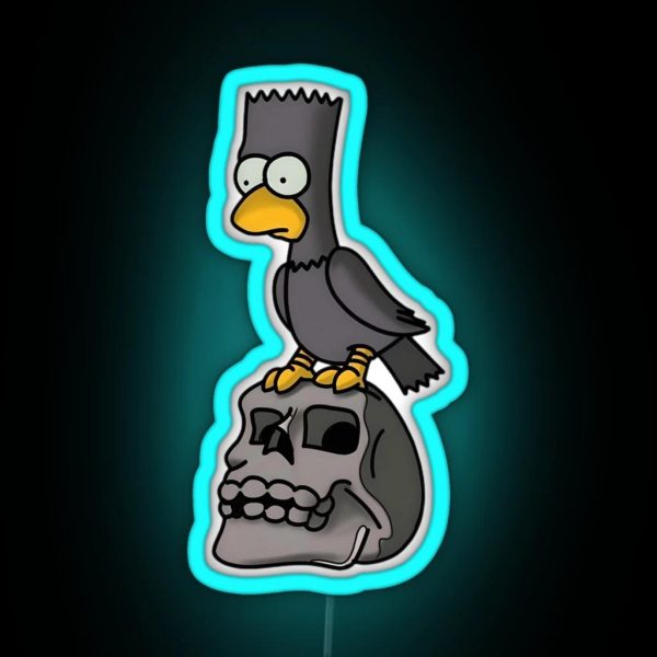 The Raven Bart RGB Neon Sign