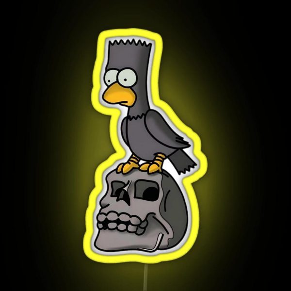 The Raven Bart RGB Neon Sign