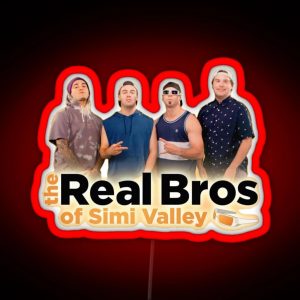 The Real Bros Of Simi Valley RGB Neon Sign