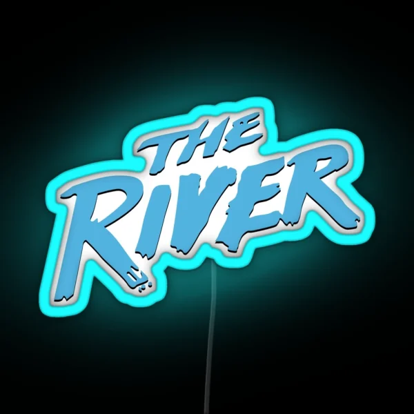 THE RIVER RGB Neon Sign