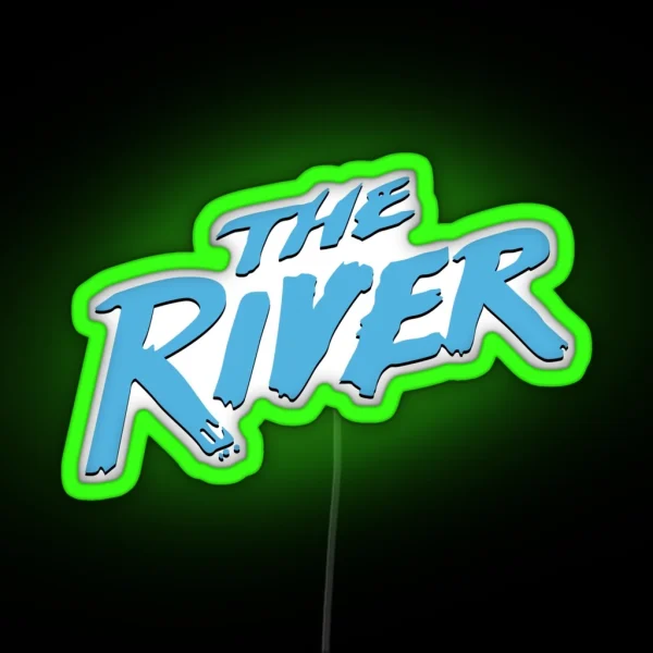 THE RIVER RGB Neon Sign