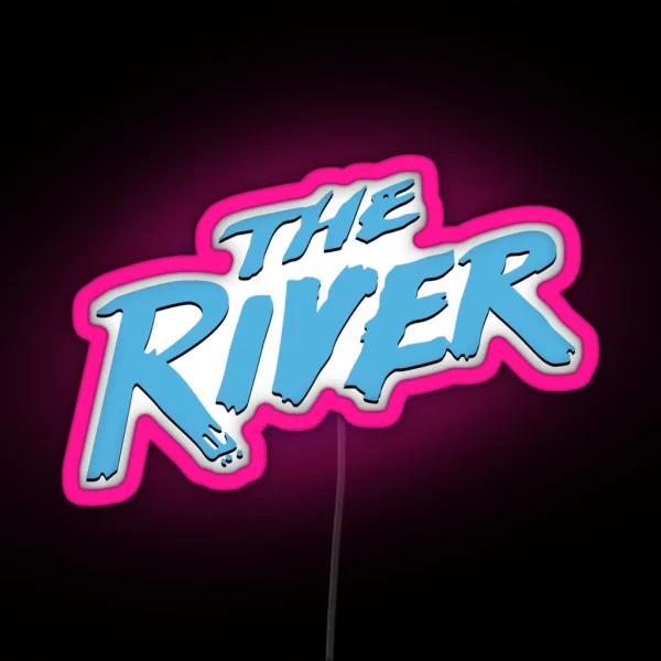 THE RIVER RGB Neon Sign