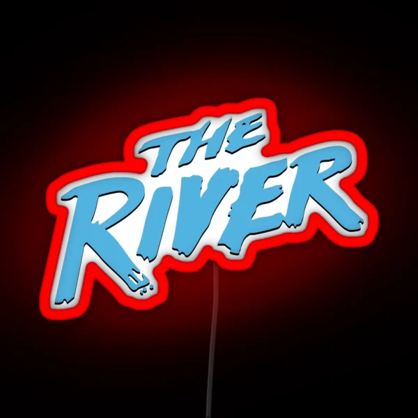 THE RIVER RGB Neon Sign
