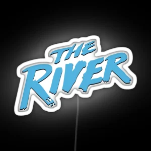 THE RIVER RGB Neon Sign