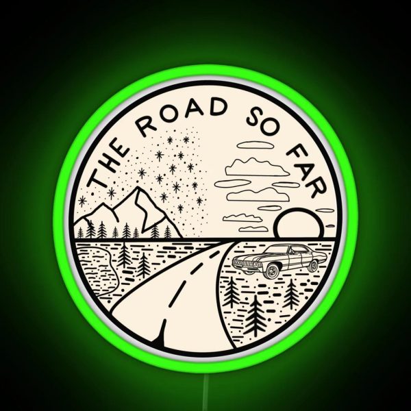 The Road So Far RGB Neon Sign
