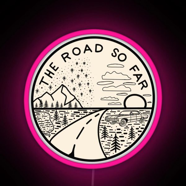 The Road So Far RGB Neon Sign
