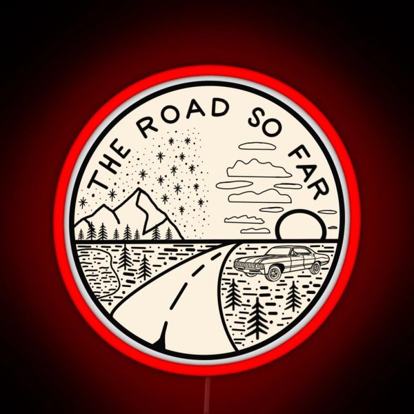 The Road So Far RGB Neon Sign