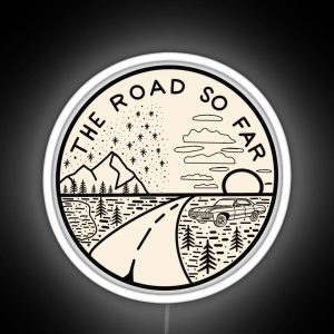 The Road So Far RGB Neon Sign