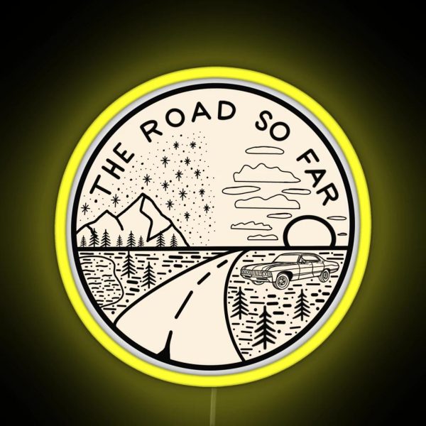 The Road So Far RGB Neon Sign