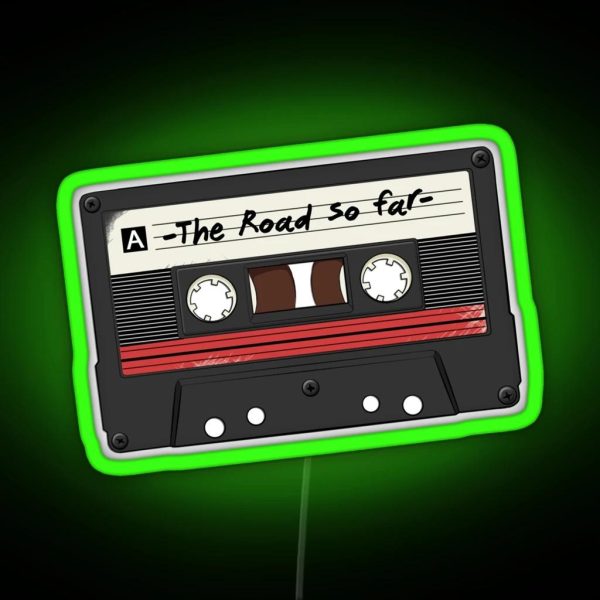 The Road So Far RGB Neon Sign