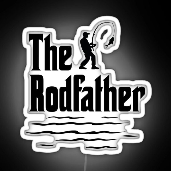 The Rodfather Fishing Led Classic Led RGB Neon Sign